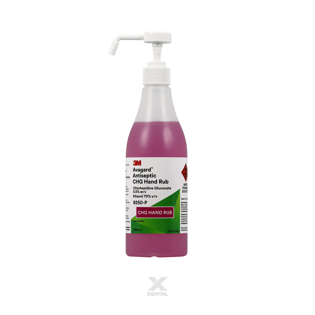 Avagard™ Antiseptic CHG Hand Rub w/ 0.5% Chlorhexidine Gluconate in 70% ethanol