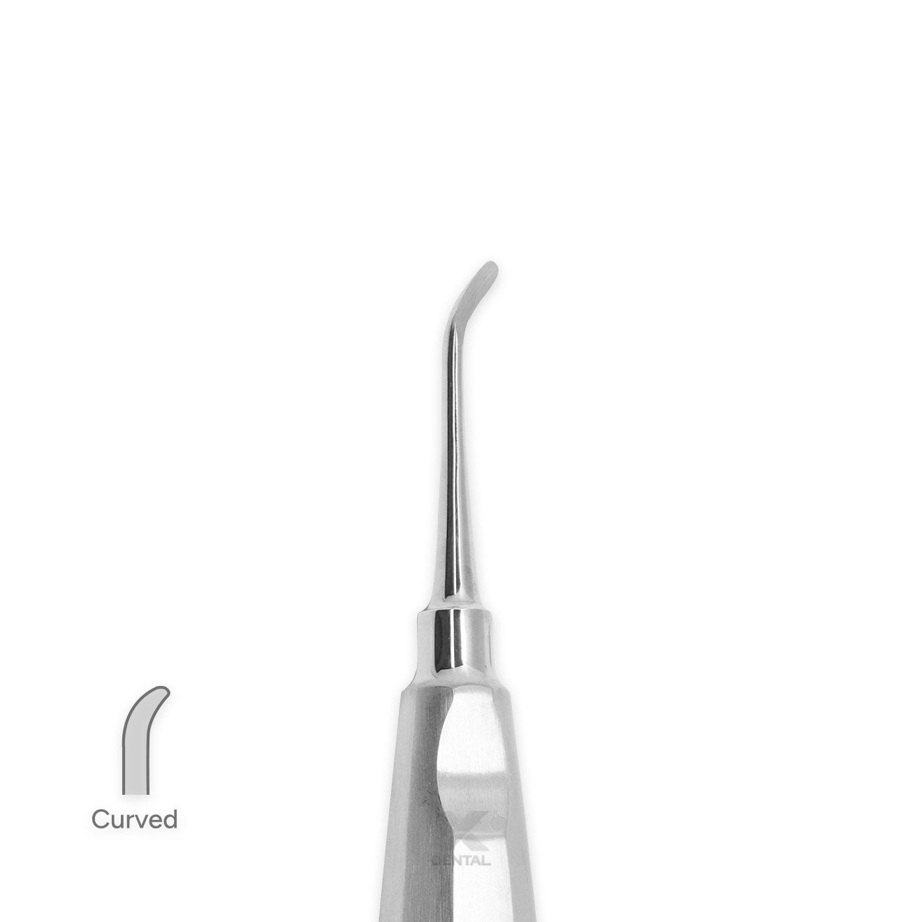 Surgident Root Elevator E73 : Curved 3.1mm