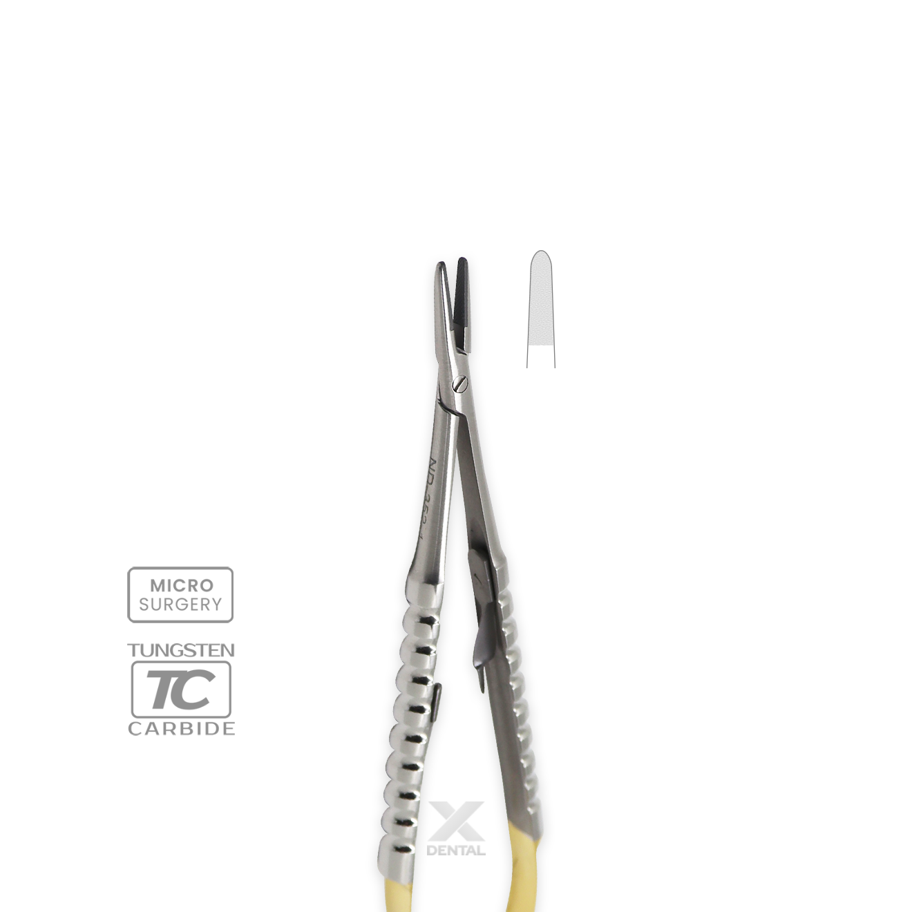 Castroviejo Needle Holder NH5020R : T/C 14cm Straight