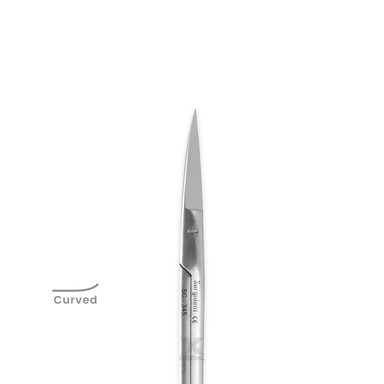 Surgident Lagrange Scissors S14-1 : Curved 14cm