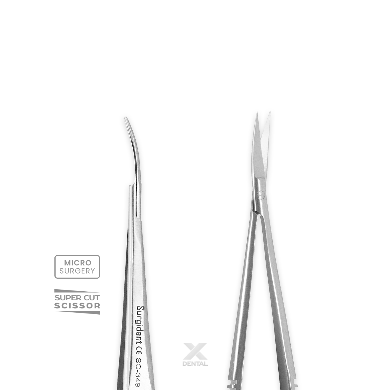 Castroviejo Scissors S31 : 18cm Curved, Super Cut, Micro Surgery