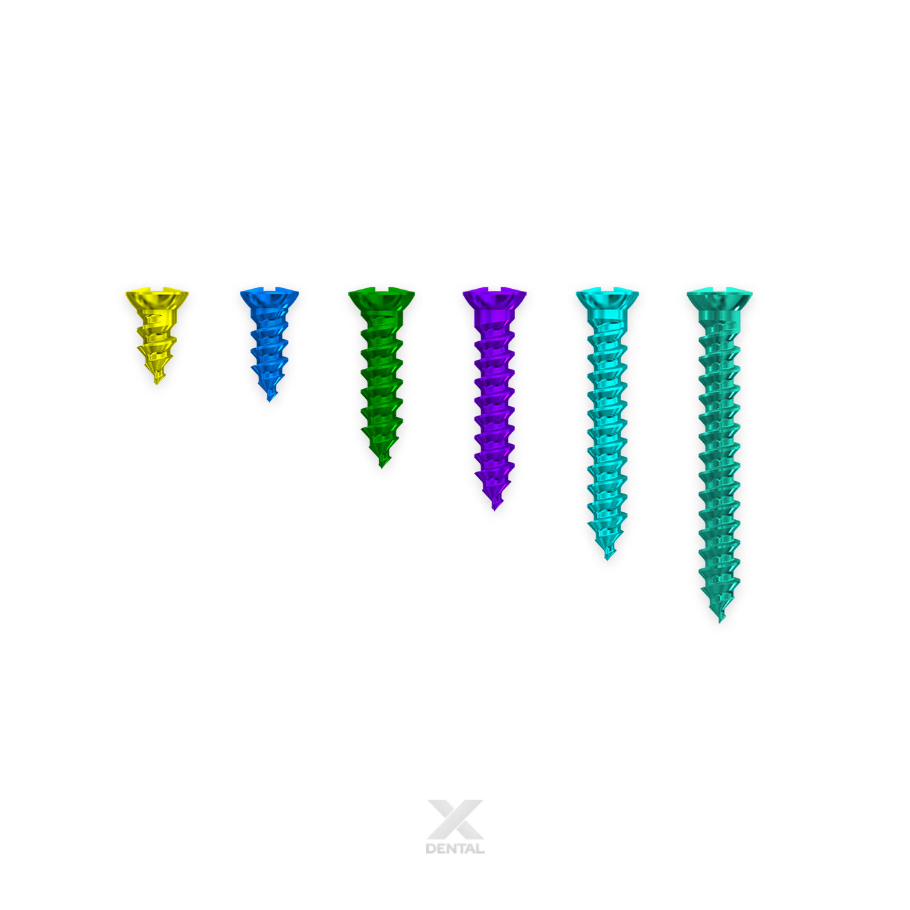 Titanium Bone and Membrane Screws