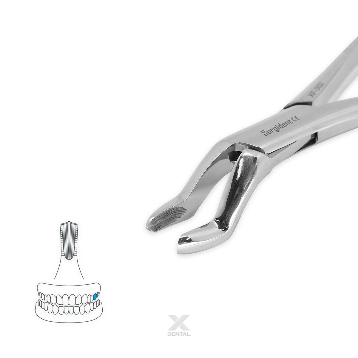 Surgident Forceps 53L : Left Molars