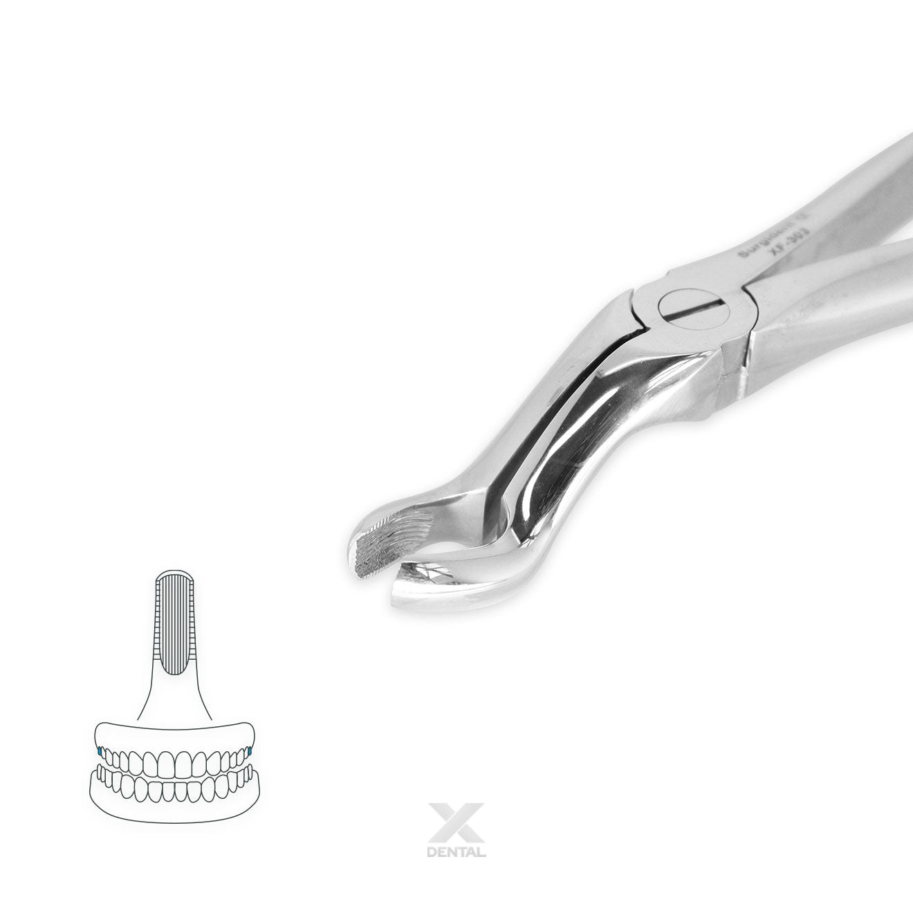 Surgident Forceps 67A : Third Molars Upper