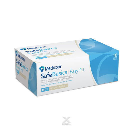 Medicom Safe Basics Latex Powder Free Gloves 50pairs/box