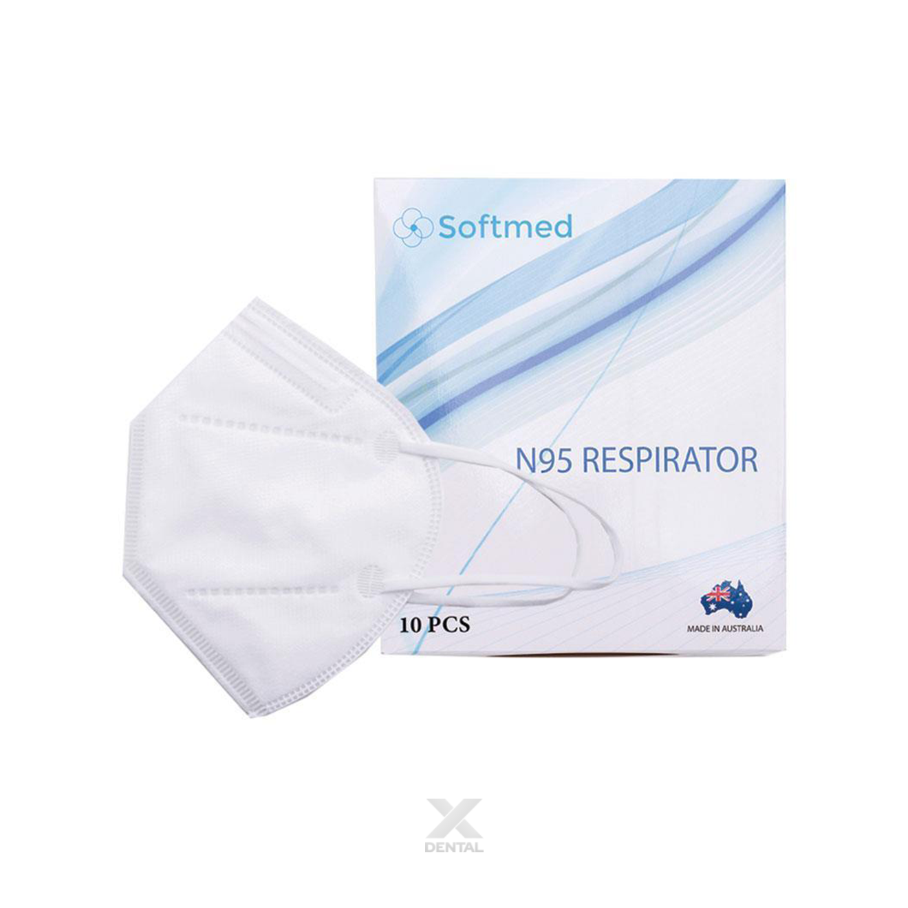N95 Flat Folded Particulate Respirator – Earloop