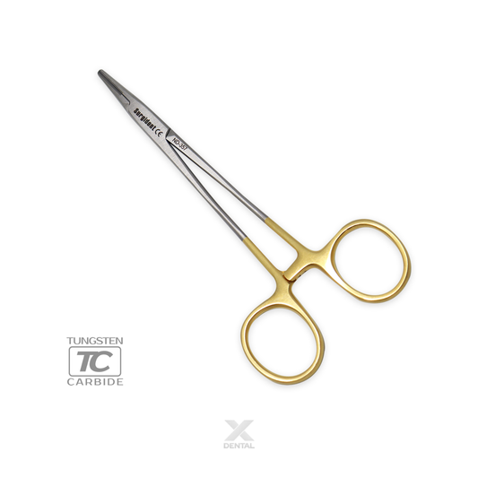 Needle Holder NH5034 : T/C 14cm, Straight - SURGIDENT®