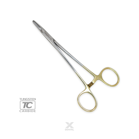 Needle Holder NH5038 : T/C 15cm, Straight - SURGIDENT®