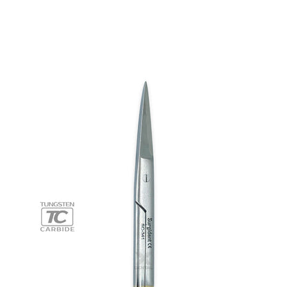 Iris Scissors S5082 : T/C 11cm Straight - SURGIDENT®