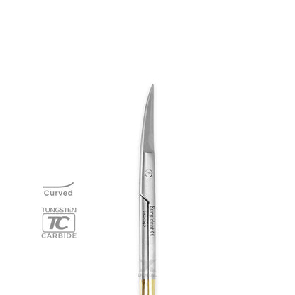 Iris Scissors S5083 : T/C 11cm Curved - SURGIDENT®
