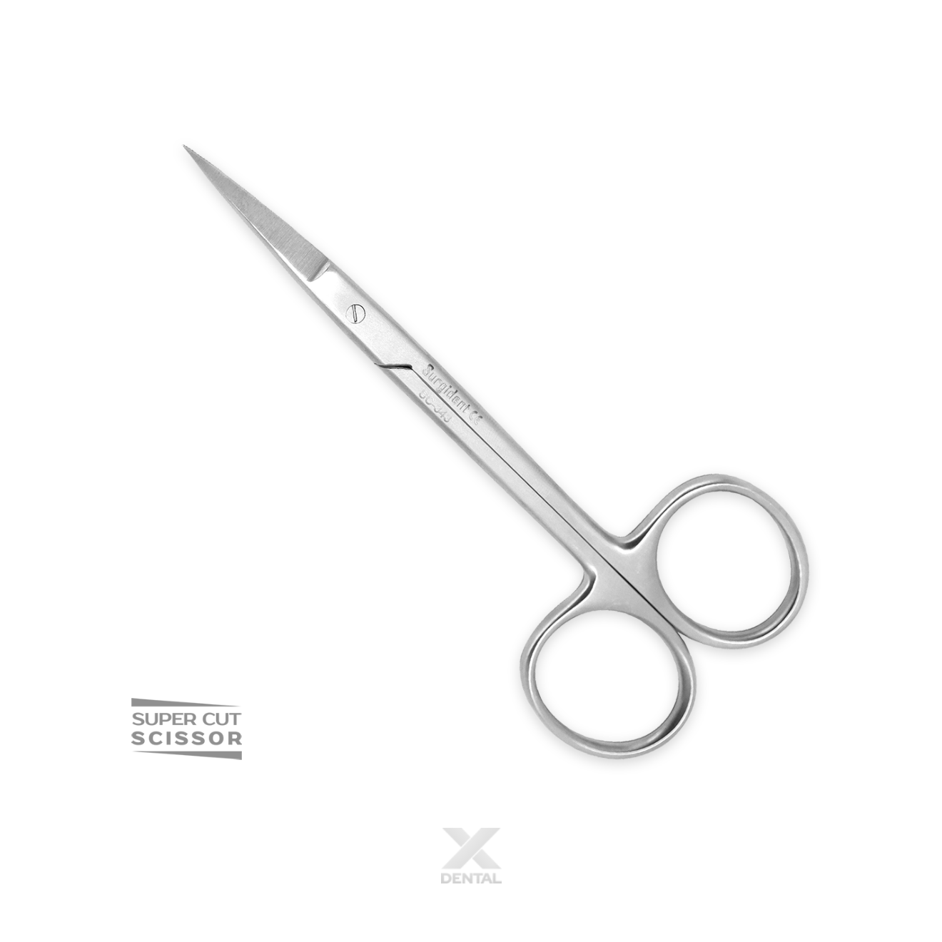 Iris Scissors S17 : 11cm Straight, Super Cut - SURGIDENT®