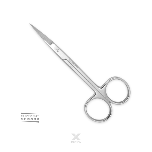 Iris Scissors S17 : 11cm Straight, Super Cut - SURGIDENT®