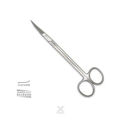 Kelly Scissors S1 : 16cm, Curved, Super Cut - SURGIDENT®