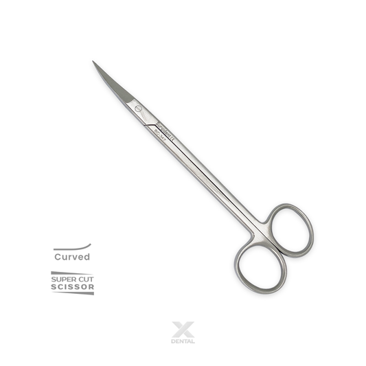 Kelly Scissors S1 : 16cm, Curved, Super Cut - SURGIDENT®