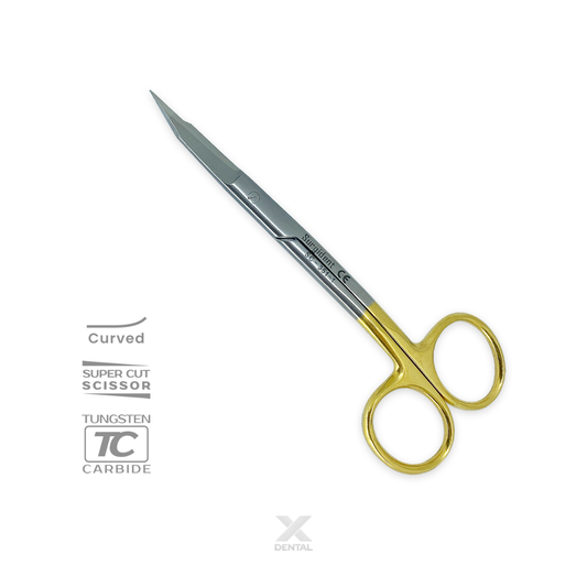 Goldman Fox Scissors S5081 : T/C 13cm Curved, Super Cut