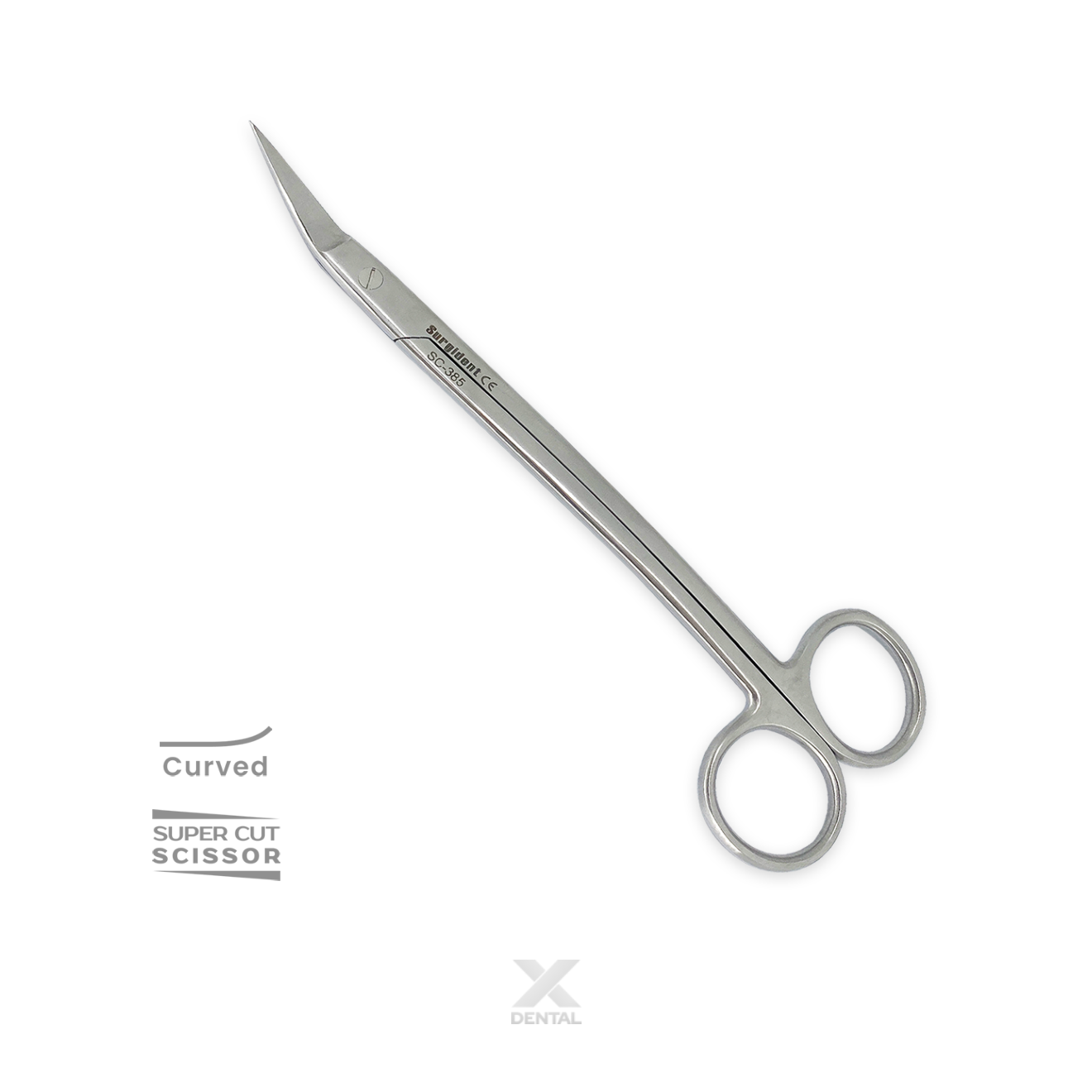 Dean Scissors S9 : 17cm Curved, Super Cut - SURGIDENT®
