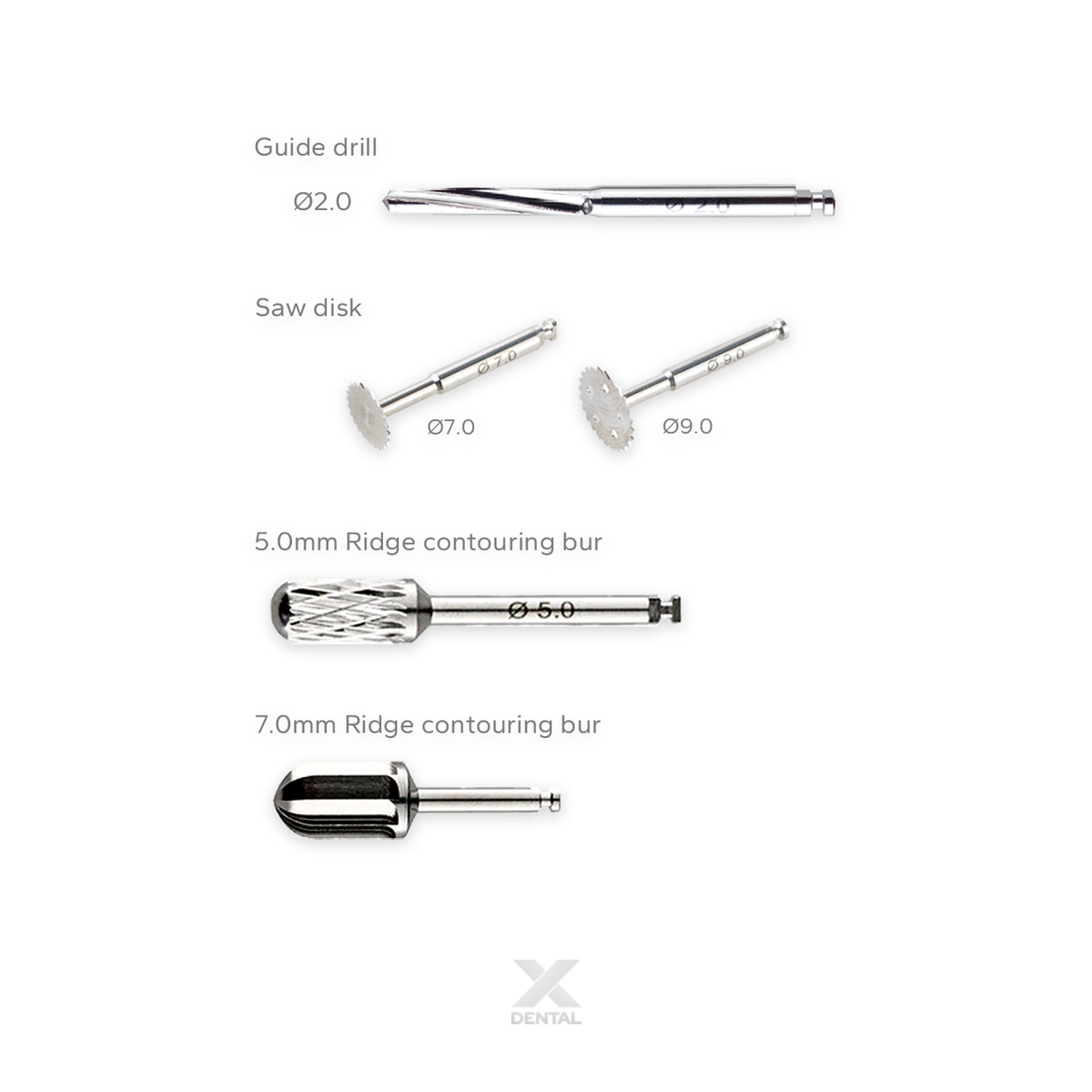 Screening Ridge Kit Surgident Ridge Contouring Kit – X Dental Supplies