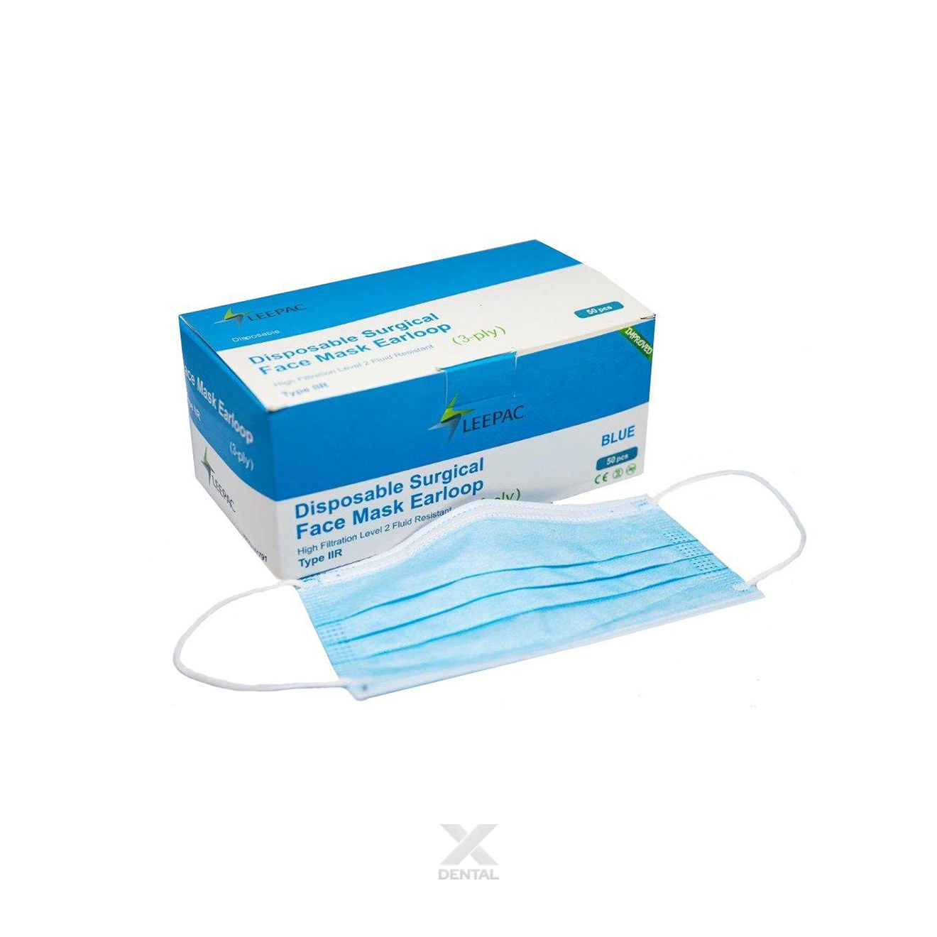 Surgical Masks Level 2 Earloop – Blue