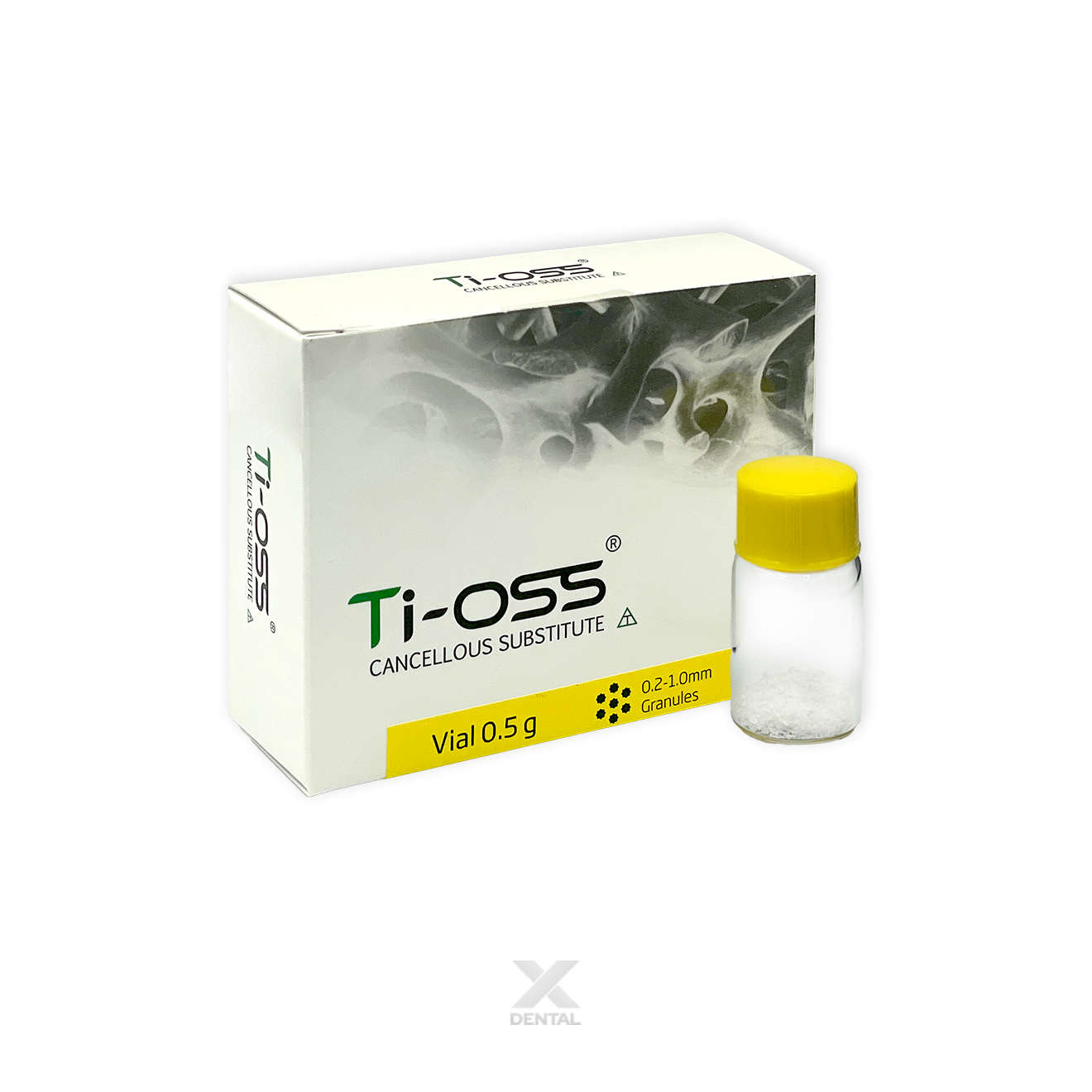 Ti-Oss Vial 0.2-1.0mm