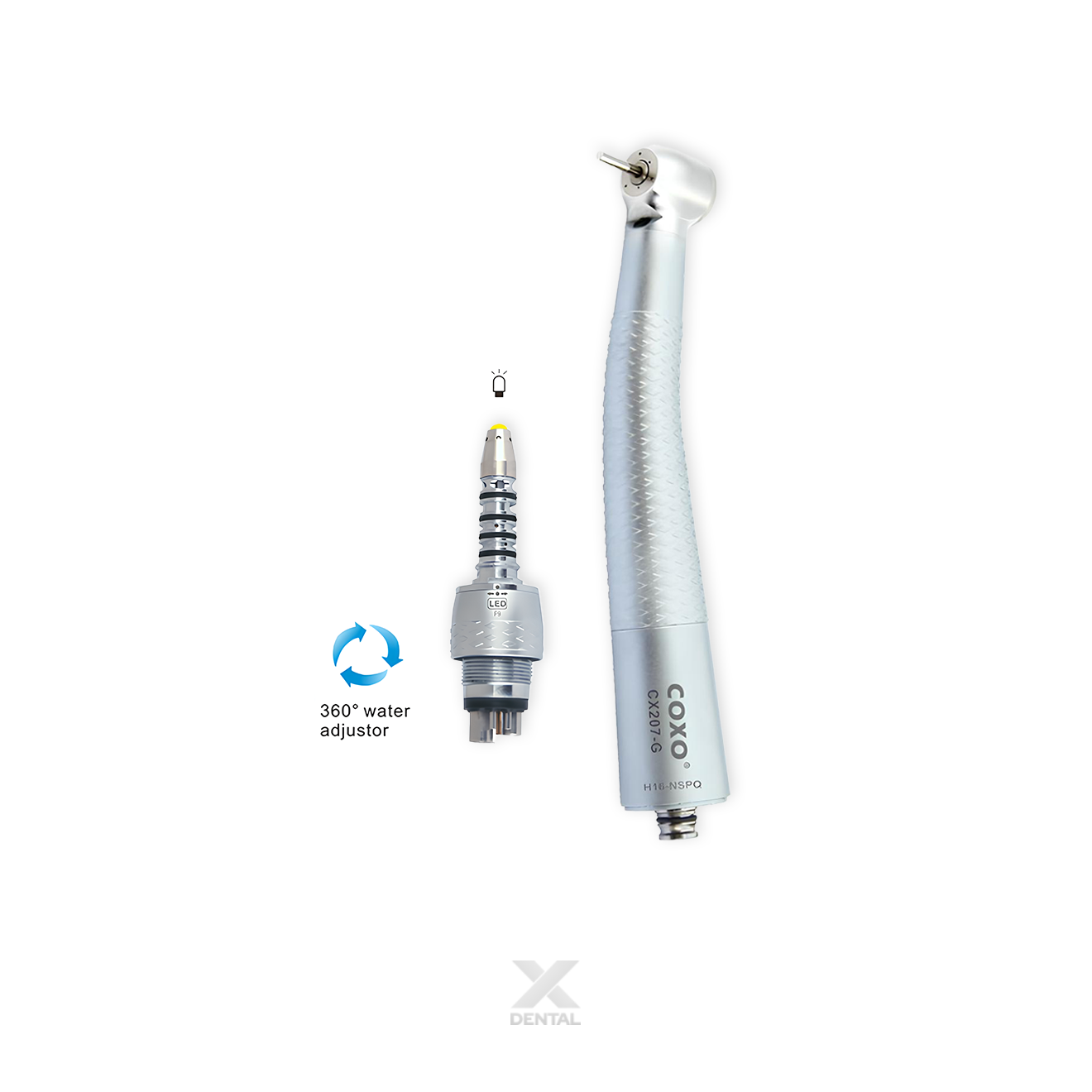 COXO LED High Speed Air Turbine Handpiece